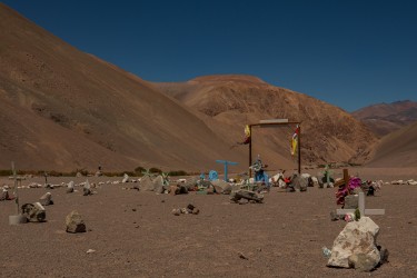 7P8A7285 Cementary Parque Nacional Tres Cruces Desierto de Atacama Chile