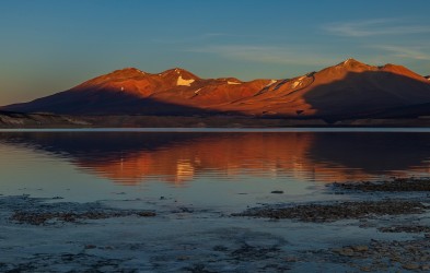 7P8A7434 Laguna Verde Parque Nacional Tres Cruces Desierto de Atacama Chile