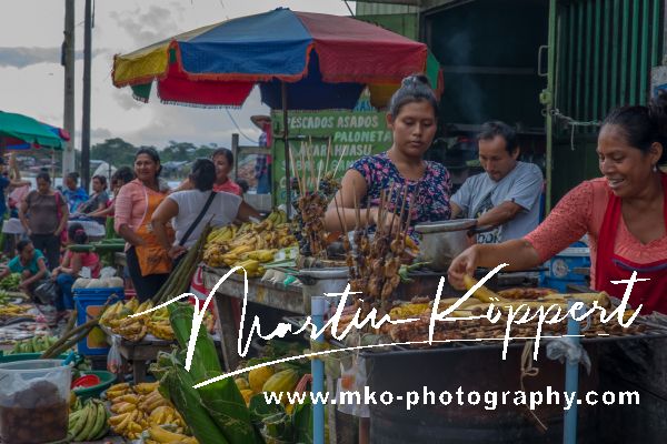7P8A0309 Market Iquitos Amazonas Peru