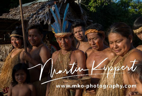 7P8A1911 Tribe Yaguas Rio Momon Amazonas Peru
