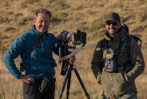 068A0593 Jorge Cardenas and me Puma tracking Patagonia Southern Chile