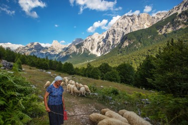 0S8A3713 Valley Valbona Albanian Alps Albania