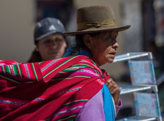 7P8A7682 Tribe Quechua Cholitas Cusco Peru