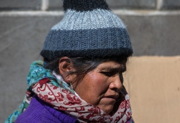 7P8A8005 Tribe Aymara Puno Lake Titicaca Peru