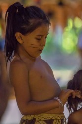 7P8A1645 Tribe Boras Rio Momon Amazonas Peru
