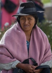 7P8A6301 Cholita Tribe Quechua Potosi Bolivia