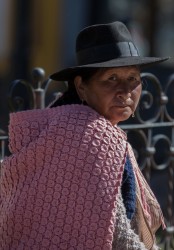 7P8A6322 Cholita Tribe Quechua Potosi Bolivia