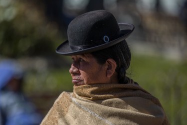 7P8A6338 Cholita Tribe Quechua Potosi Bolivia