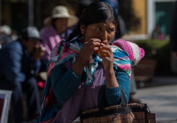 7P8A6365 Cholita Tribe Quechua Potosi Bolivia