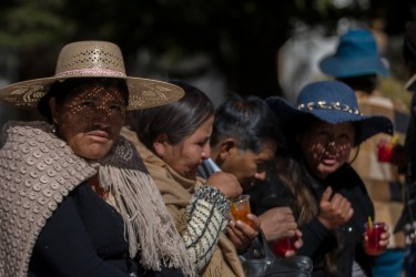 7P8A6464 Cholita Tribe Quechua Potosi Bolivia
