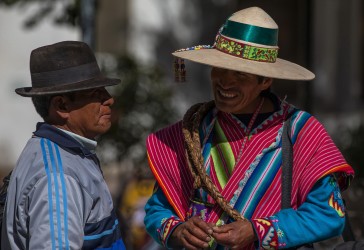 7P8A6479 Cholita Tribe Quechua Potosi Bolivia