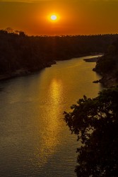 0S8A9050 Sunset Save River Gonarezhou NP South Zimbabwe