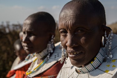 AI6I7669 Tribe Masai Ngorongoro Region North Tanzania