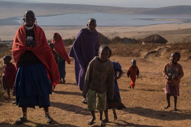 AI6I7714 Tribe Masai Ngorongoro Region North Tanzania