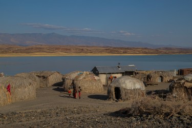 AI6I1418 Tribe El Molo Lake Turkana North Kenya