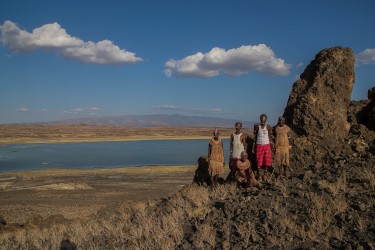 AI6I1428 Tribe El Molo Lake Turkana North Kenya