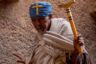 8R2A8187 Orthodox Monk Lalibella Ethiopia