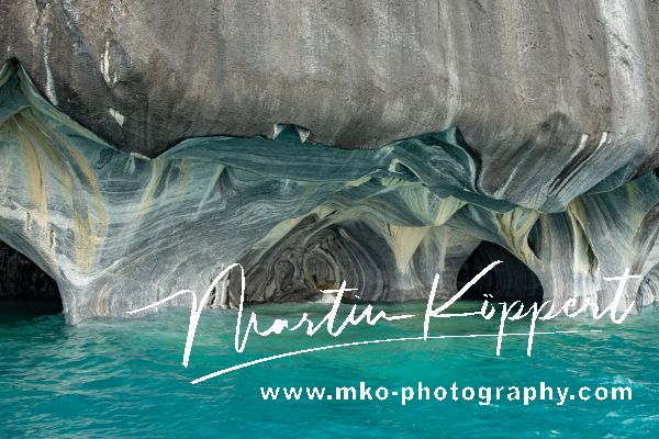 7P8A8402 Marble Cathedral Puerto Rio Tranquilo Aisen Northern Patagonia Southern Chile