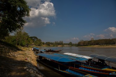 8R2A1396 Long Tail Boat Kok River Chiang Rai North Thailand