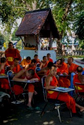 8R2A0034 Monk school Lampang Northwest Thailand