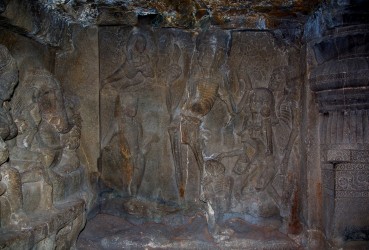 8R2A0183 Hindu Cave Temple 21 Ellora Maharashtra West india