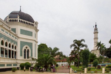 8R2A0241 Mosque Masjid Raya Medan Sumatra Indonesia