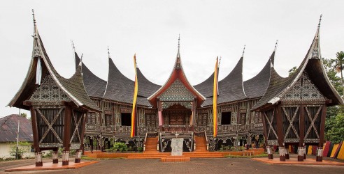 8R2A1211 Palace Rumah Gadang Stil Highland of Bukittinggi Sumatra Indonesia