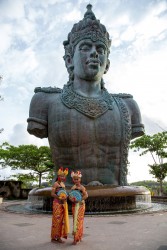 8R2A0024 Hindu God Wisnu Statue Bali Indonesia