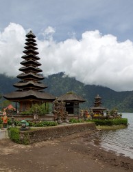8R2A0325 Pura Ulun Danu Bratan Temple Bedegul Lake Bratan Central Bali Indonesia