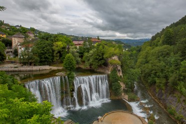 8R2A0581 Waterfall Jajce Bosnia Herzegovina