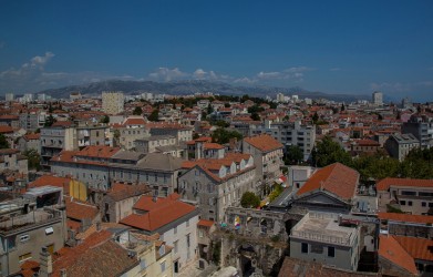 8R2A1284 View over the roofs Split Dalmatia Croatia